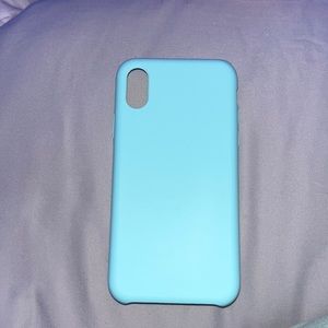 iphone x blue case